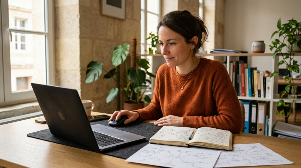 Kinésithérapeute à Montpellier recherchant les bons mots-clés pour son site internet